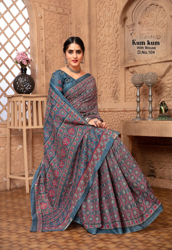 ajarakh # Disgustingly Beautiful (Saree)