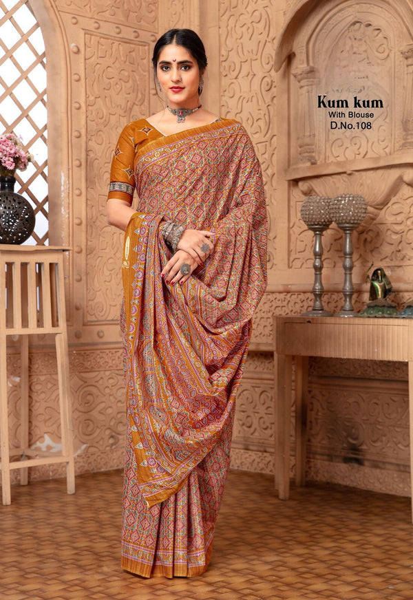 ajarakh # Swarna Mukhi (Saree)