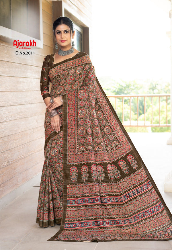 ajarakh # Devanya (saree)