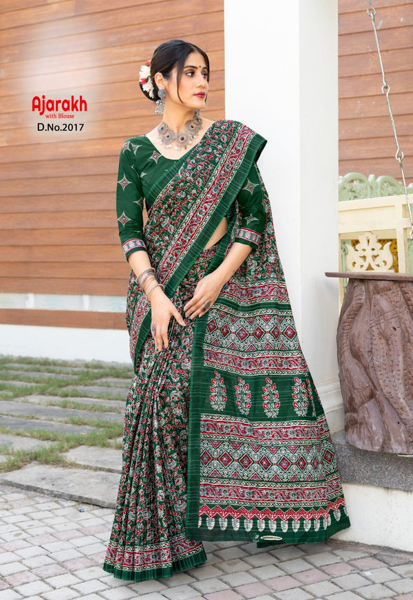 ajarakh # Shilpam (saree)