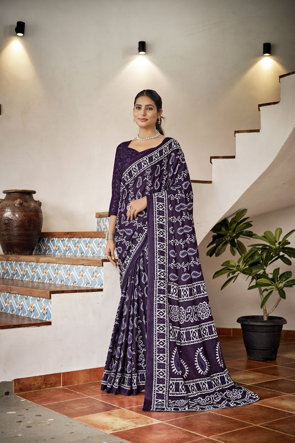 Indigo jewel (Saree)