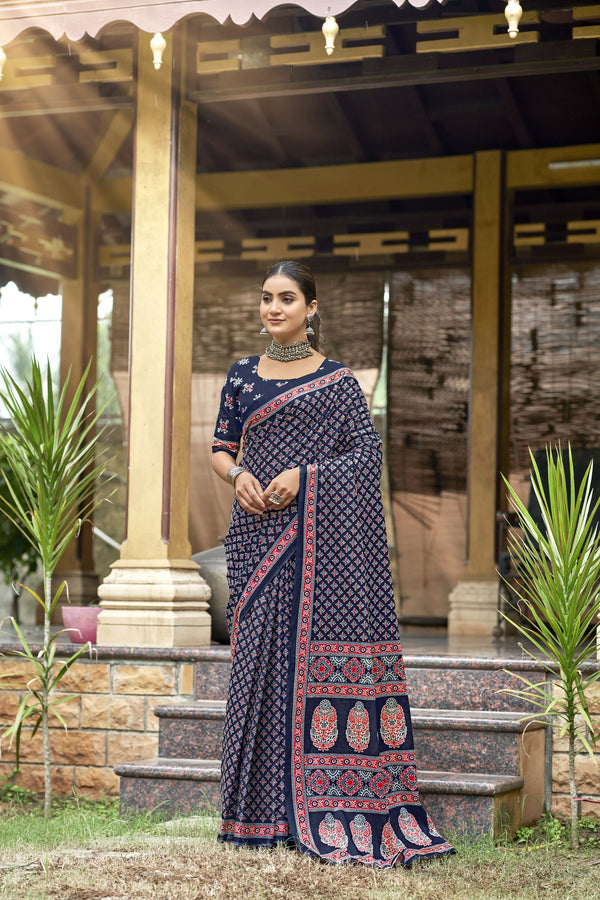 Bells of Ireland (Saree)